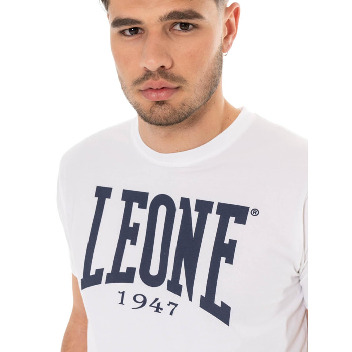 Camiseta de manga corta para hombre con logotipo grande