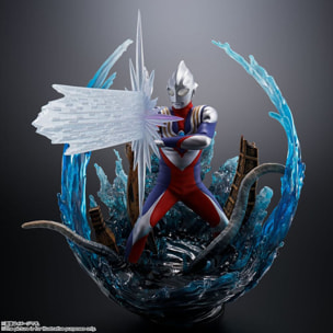 Ultraman Tiga Figuartszero Pvc Statua Ultraman Tiga Multi Type 22 Cm Bandai Tamashii Nations