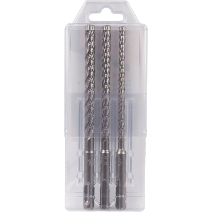 Coffret 3 Forets SDS-Plus 4 taillants TCT NEMESIS II - MAKITA - B-59075