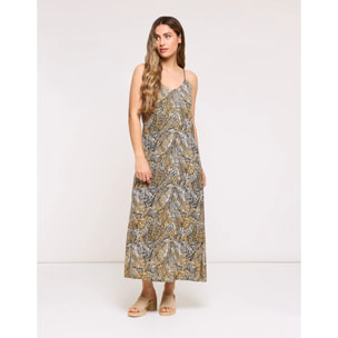 Vestido Largo Verde Oscuro - Surley