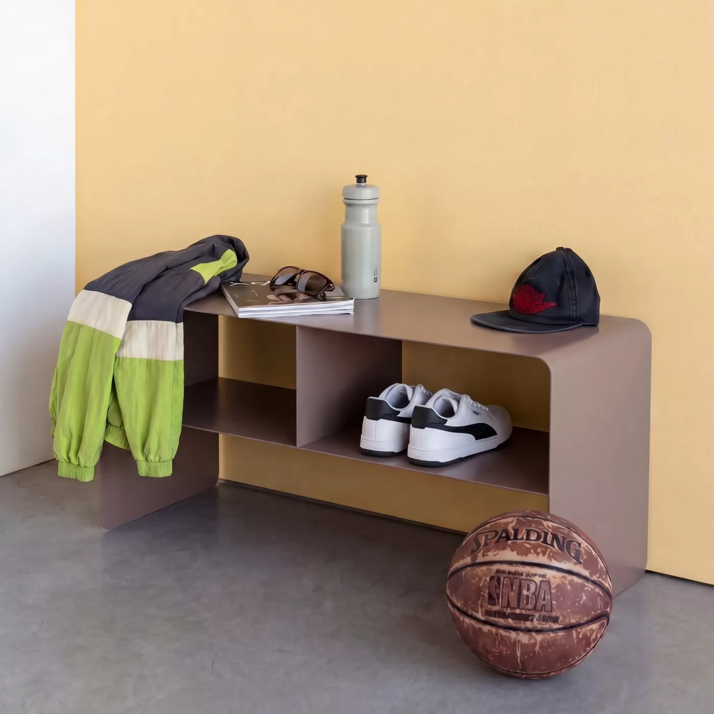 Meuble TV Lounge 90x37cm taupe Kare Design