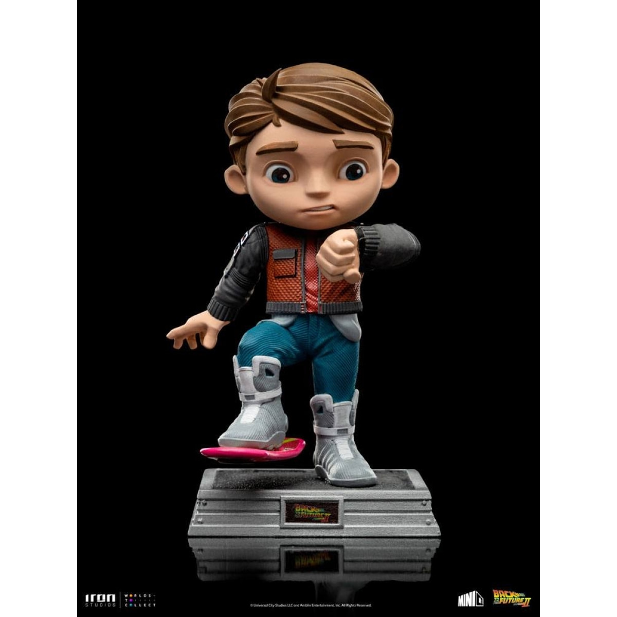 Ritorno Al Futuro Ii Mini Co. Figura Marty Mcfly 14 Cm Iron Studios