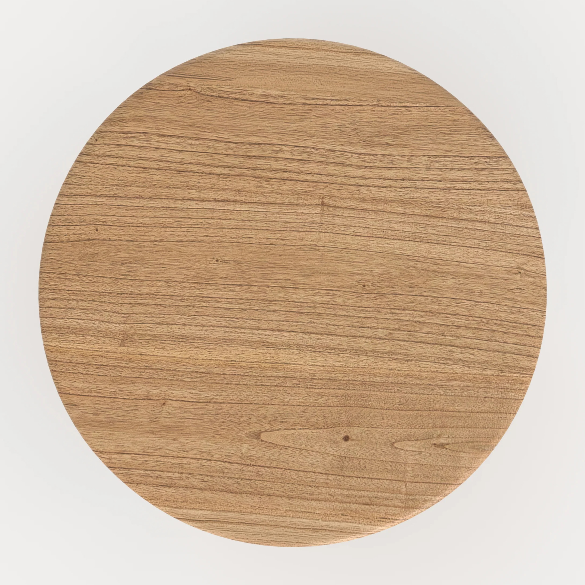 Table d'appoint ronde en bois clair D40 cm - Néa
