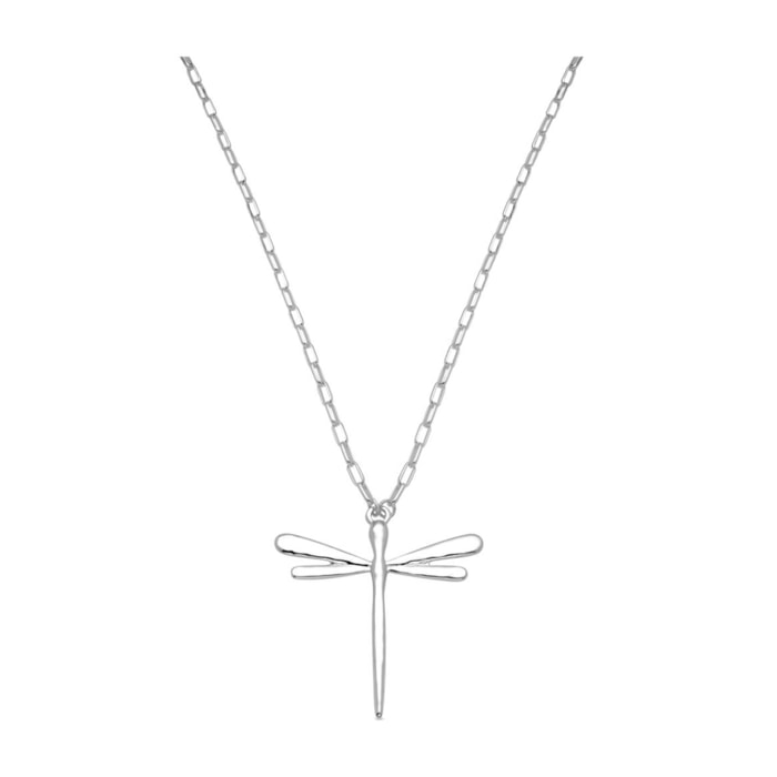 Collar Lux by Lux acabado en rodio