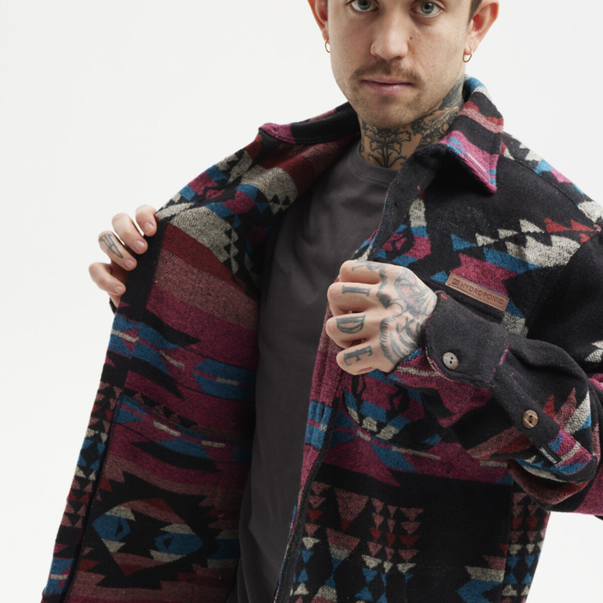 Camisa-chaqueta de franela gruesa AZTEC Hydroponic
