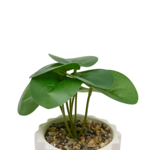 Plante artificielle en pot Flow 9,5x9,5cm