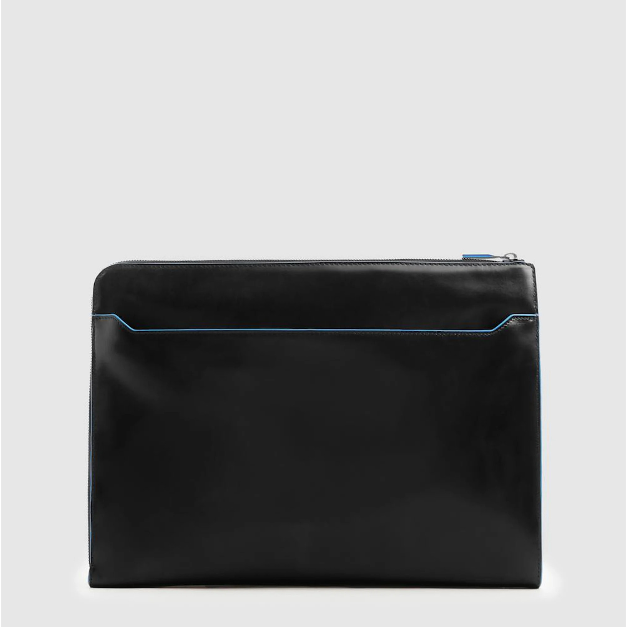 Piquadro Custodia in pelle porta pc con manici a scomparsa, tasca per AirPods®, schermata con protezione RFID