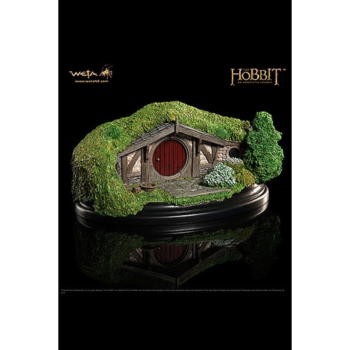 Lo Hobbit An Unexpected Journey Statua 40 Bagshot Row 6 Cm Weta Workshop