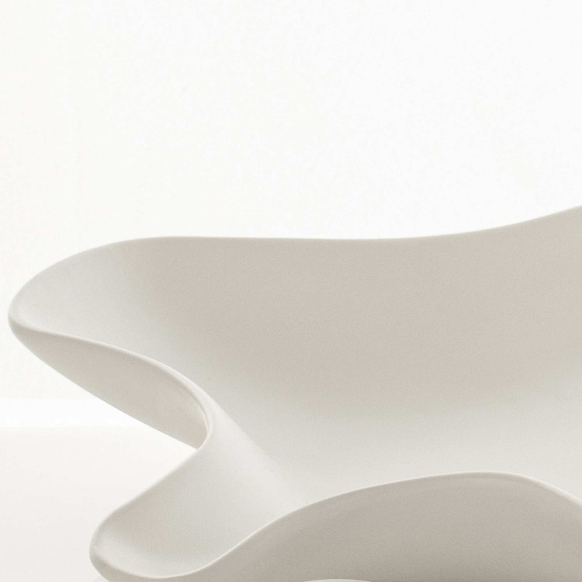 Vide-poches Tomasucci ELY, en céramique, blanc