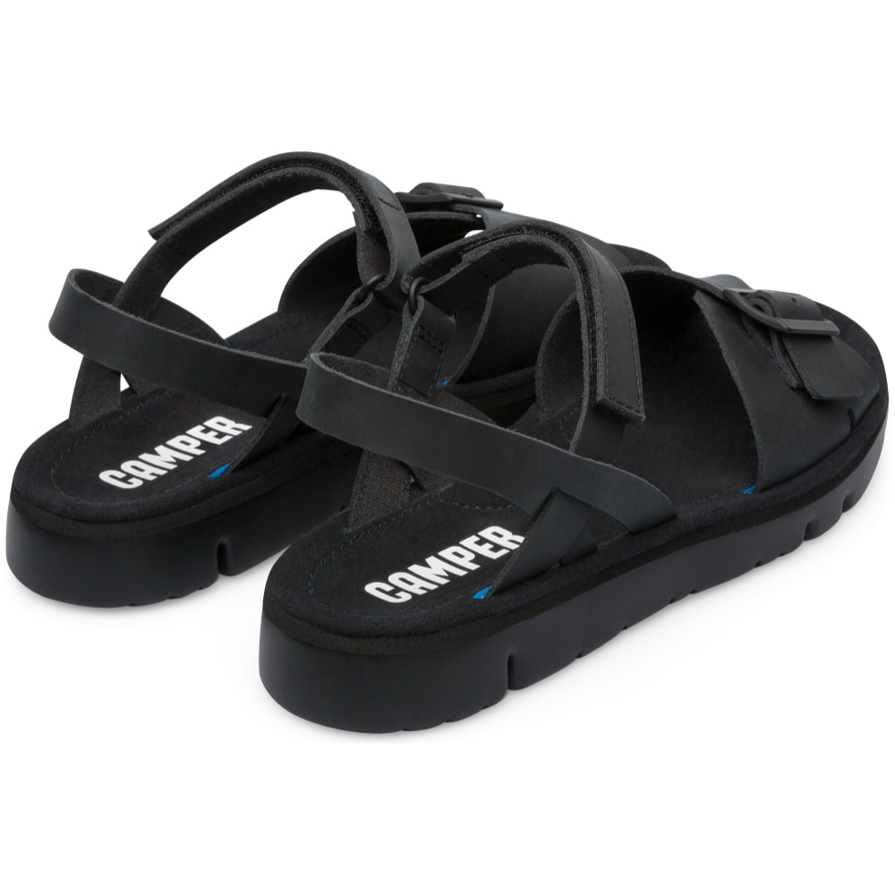 Camper Sandalias Mujer Oruga Negro