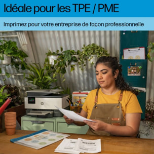 Imprimante jet d'encre HP OfficeJet Pro 9122e éligible Instant Ink