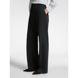 Elena Mirò - Pantaloni maschili in punto Milano - Nero