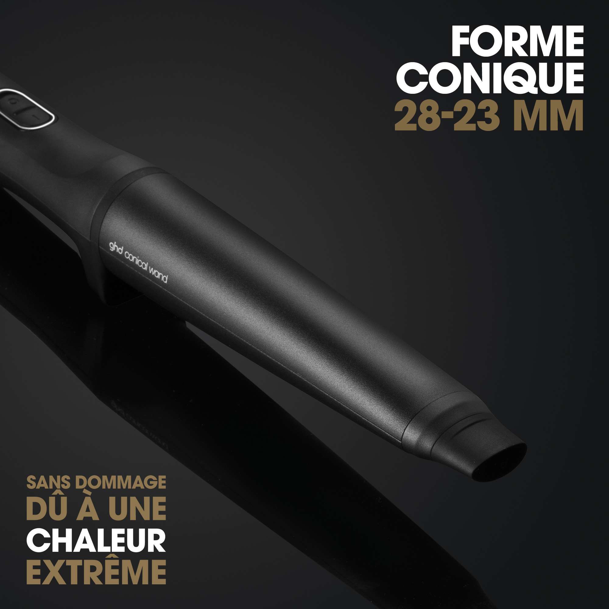 Boucleur ghd chronos curve conical wand