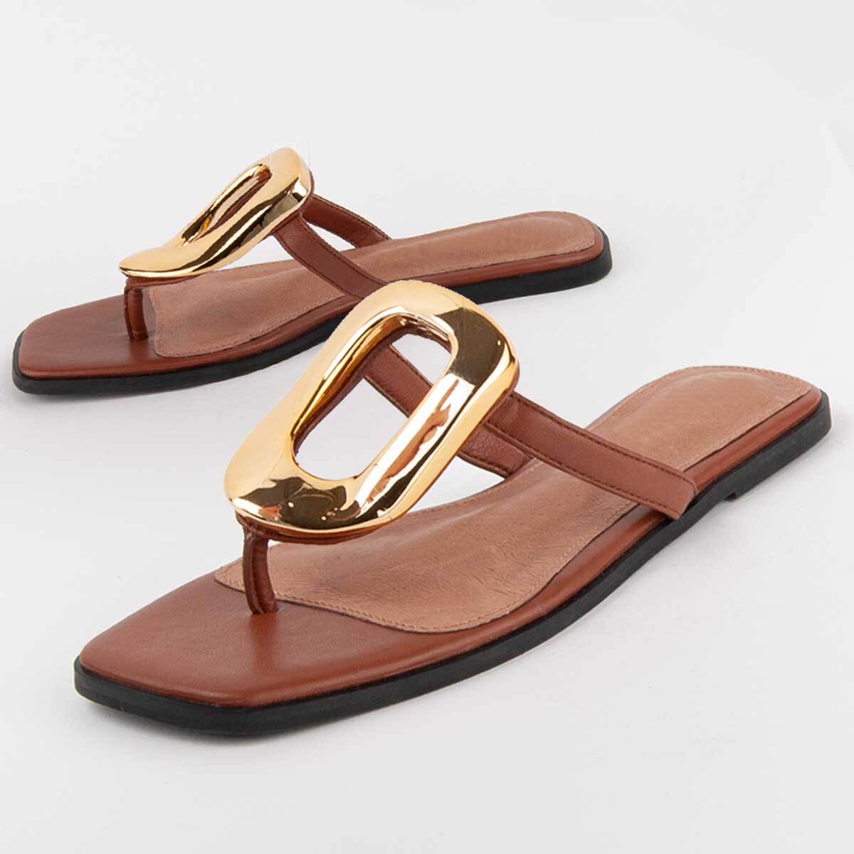Sandalia - Marron