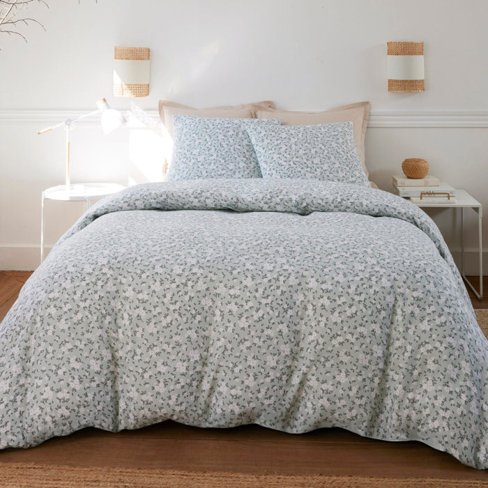 Parure housse de couette imprimé 100% gaze de coton - edana