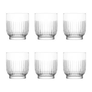 Lot de 6 gobelets bas 33cl NAGOYA