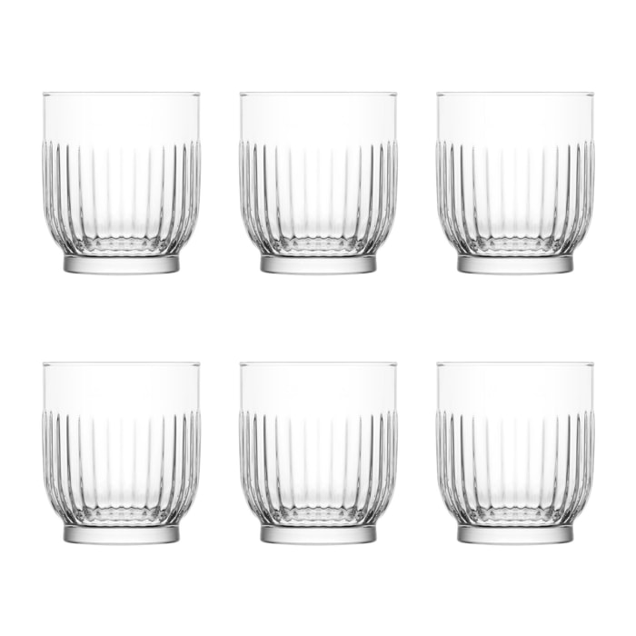 Lot de 6 gobelets bas 33cl NAGOYA