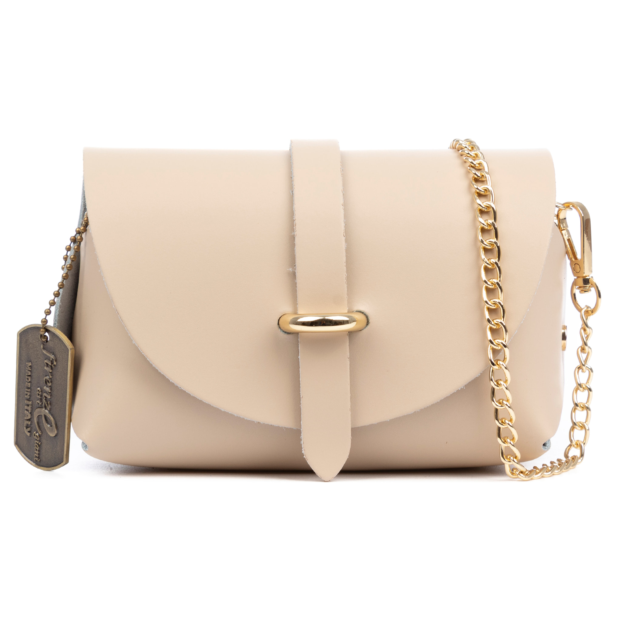 Aurora Bolso bandolera Mujer. Piel auténtica Ruga