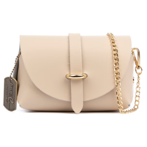 Aurora Bolso bandolera Mujer. Piel auténtica Ruga