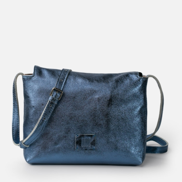 Bandolera BIBA Chester Smog de piel