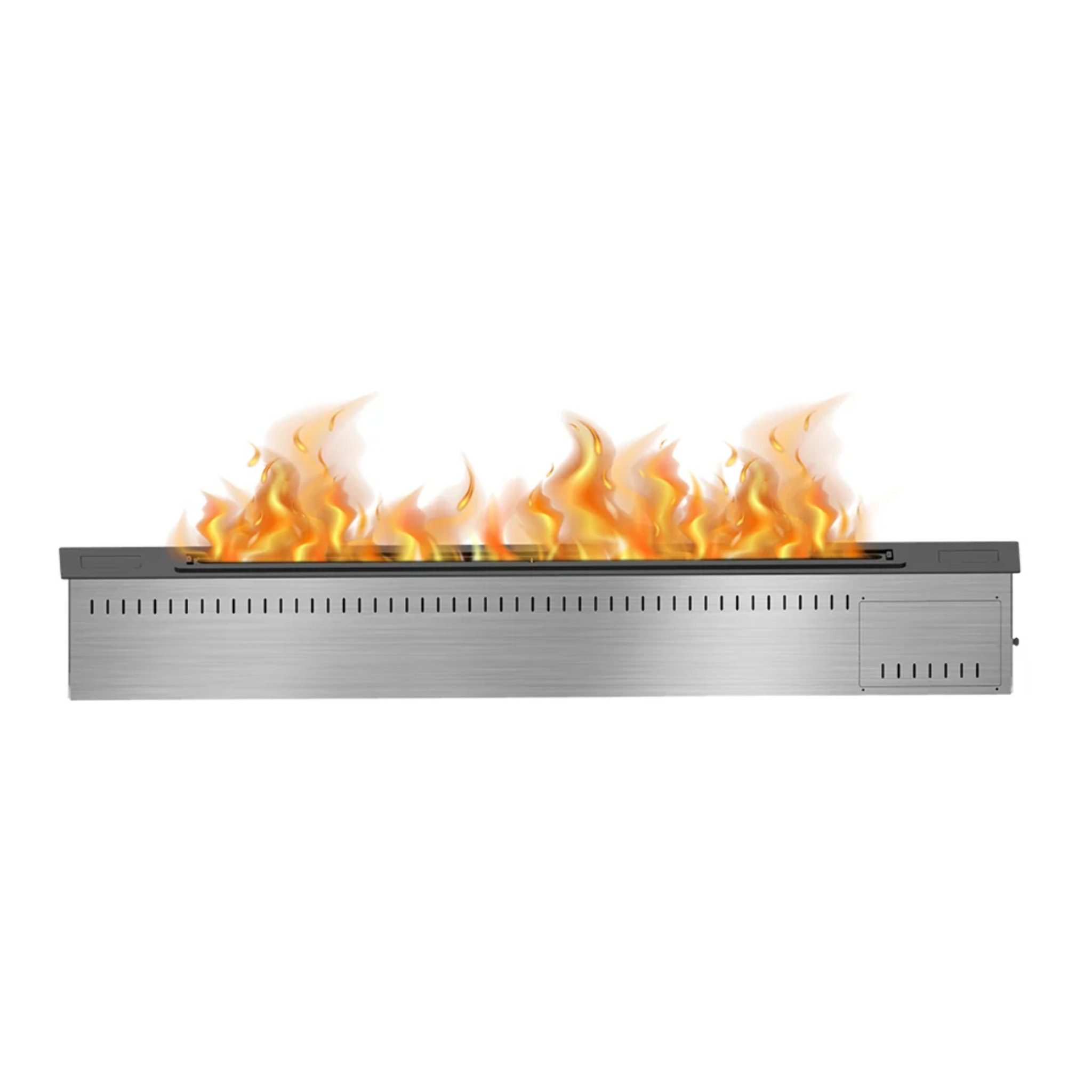 Slim 70 - Bruciatore a Bioetanolo Automatico da Incasso 61x16,8x12,8 cm 2,4lt Smart App in Acciaio