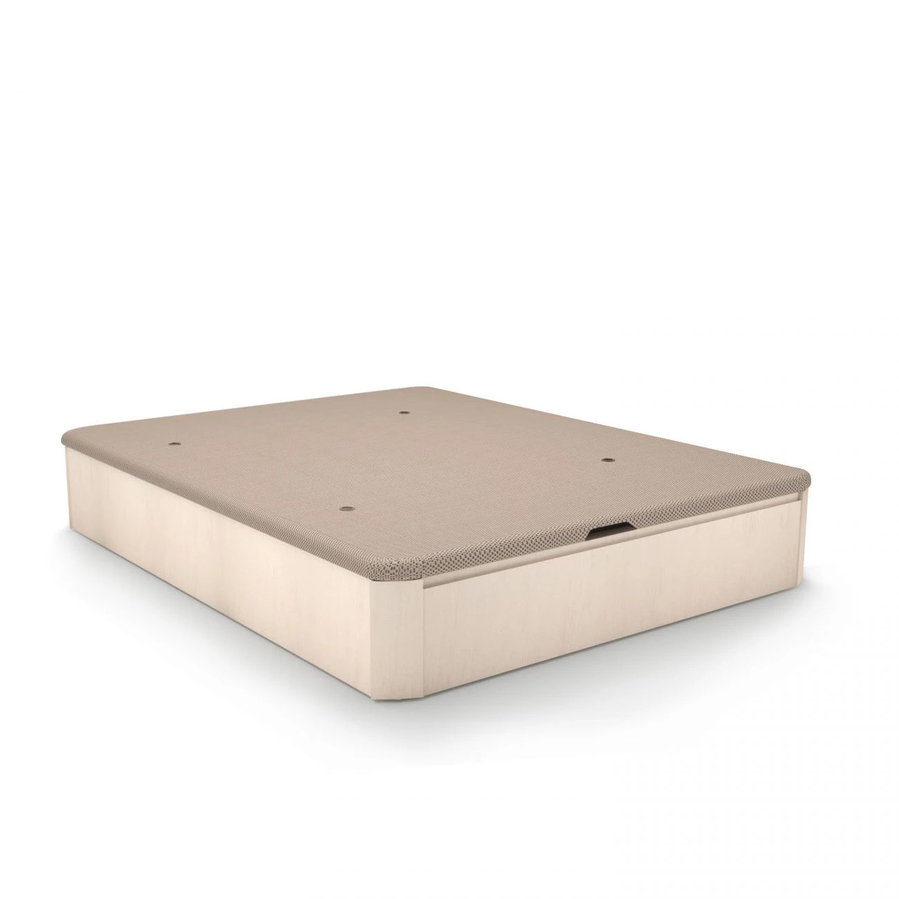 Canapé con cajón frontal en artic 150x190 cm Luxury Max 3D Artic