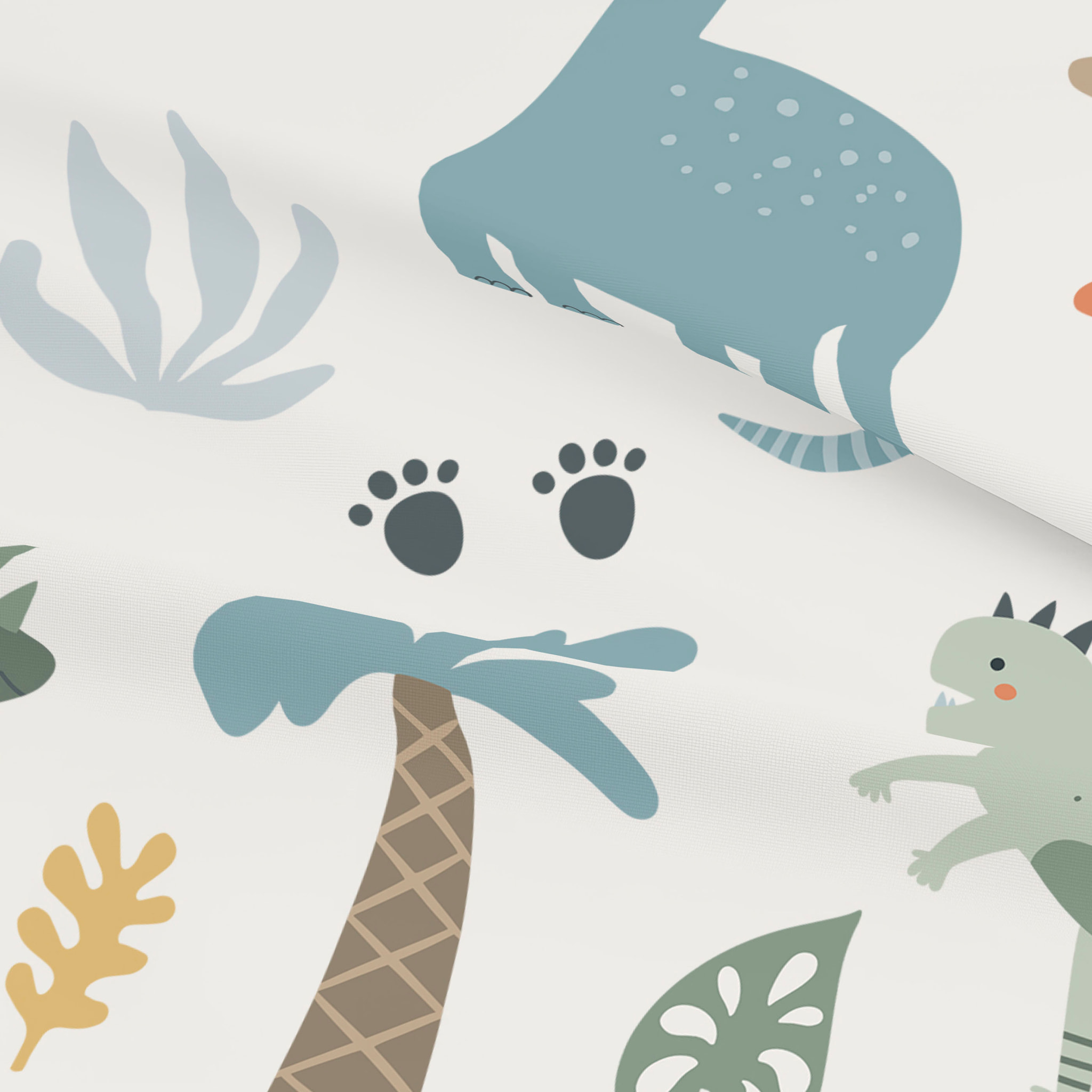 Cool Kids - Juego de Sábanas Estampadas - Infantil - Incluye 1 Funda de Almohada + 1 Sábana Bajera - 100% Algodón - Dinoland