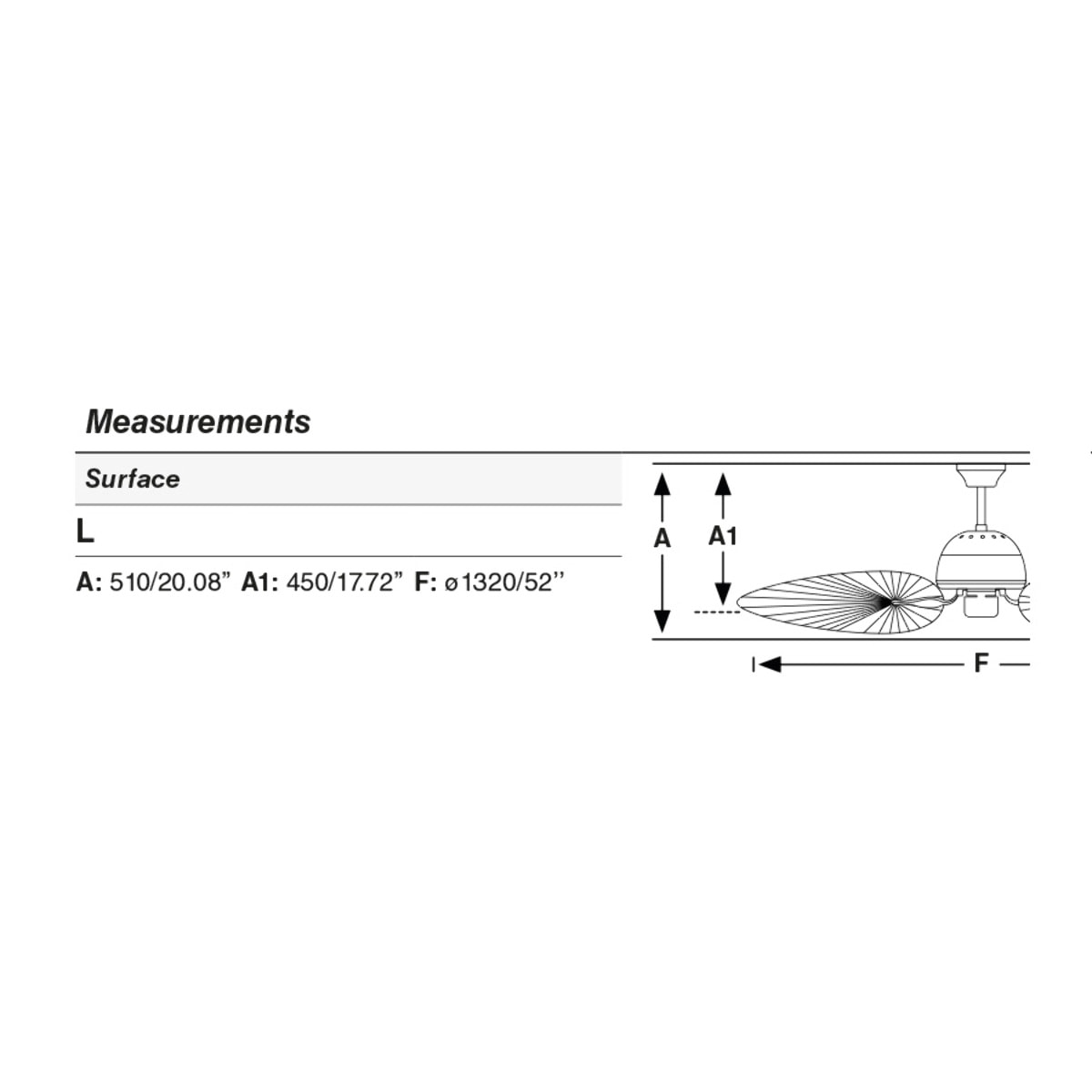 CUBA L Ventilatore a soffitto oro vecchio/marrone