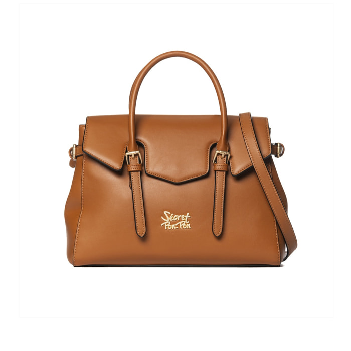 Borsa a mano da donna - Modello Evanthe Lux - 100% poliuretano - 31.5 x 26.0 x 11.5 cm