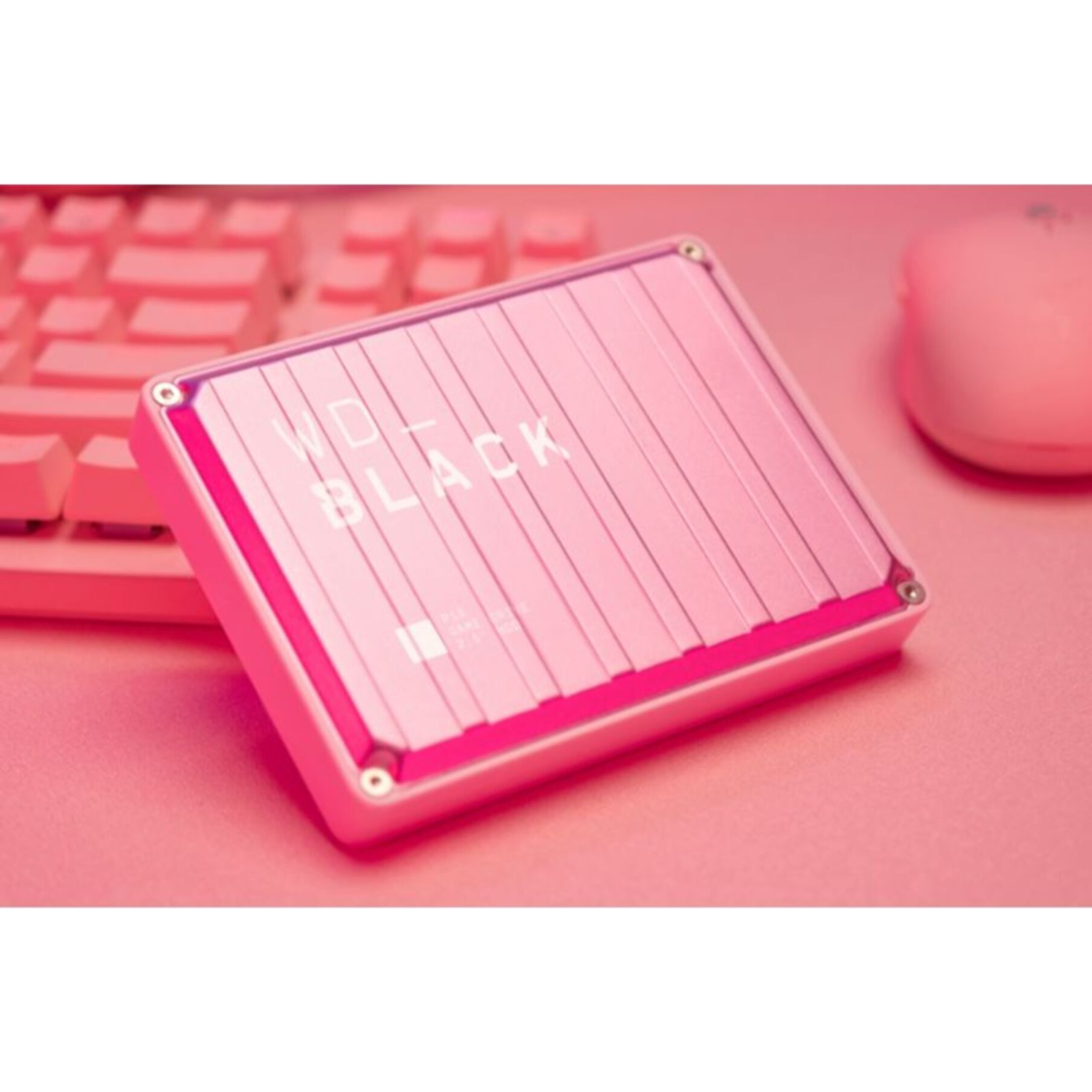 Disque dur externe WESTERN DIGITAL 2To Black P10 Game Drive Pink Worldwide