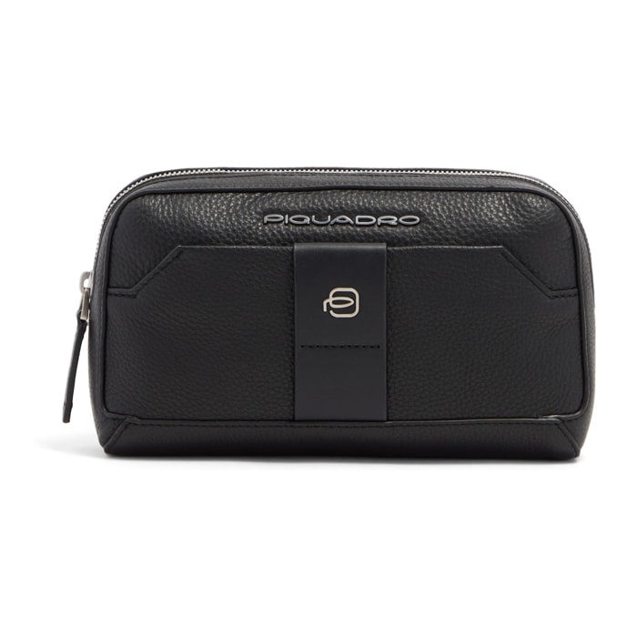 Piquadro Pochette uomo in pelle con tracolla