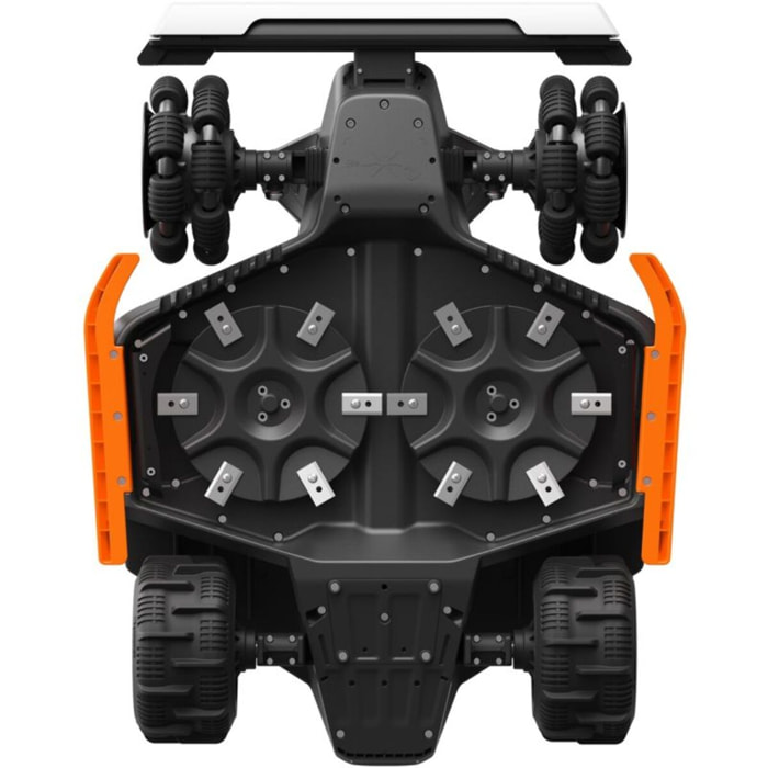 Robot tondeuse MAMMOTION Luba 3 AWD 1500, Lidar 360° - NetRTK - vision IA, 1500m² de superficie, 15 multi-zones, pente 80%