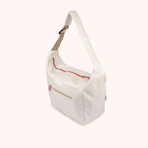 Bolso Hobo Minimalista en Poliamida Reciclada DEEP RECYCLED HOBO HONEY