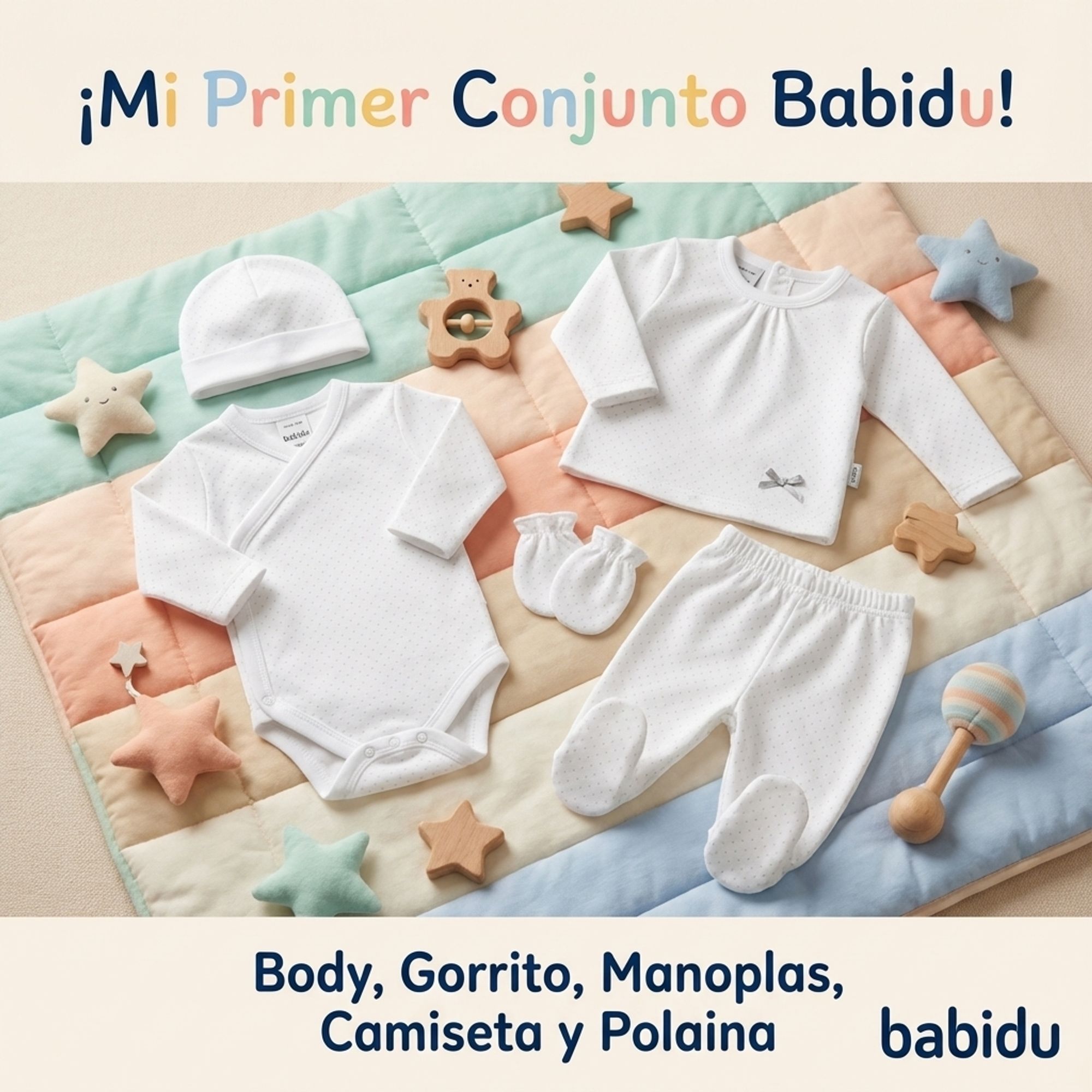 Pack Nacim. Multiestrellas Celeste Talla 1