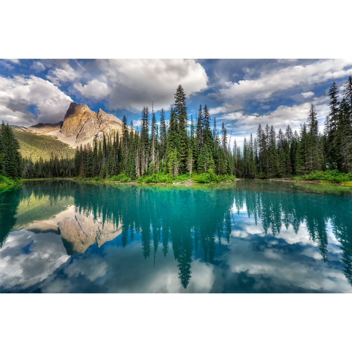 Tableau lac bleu éméraude Tableau plexiglas