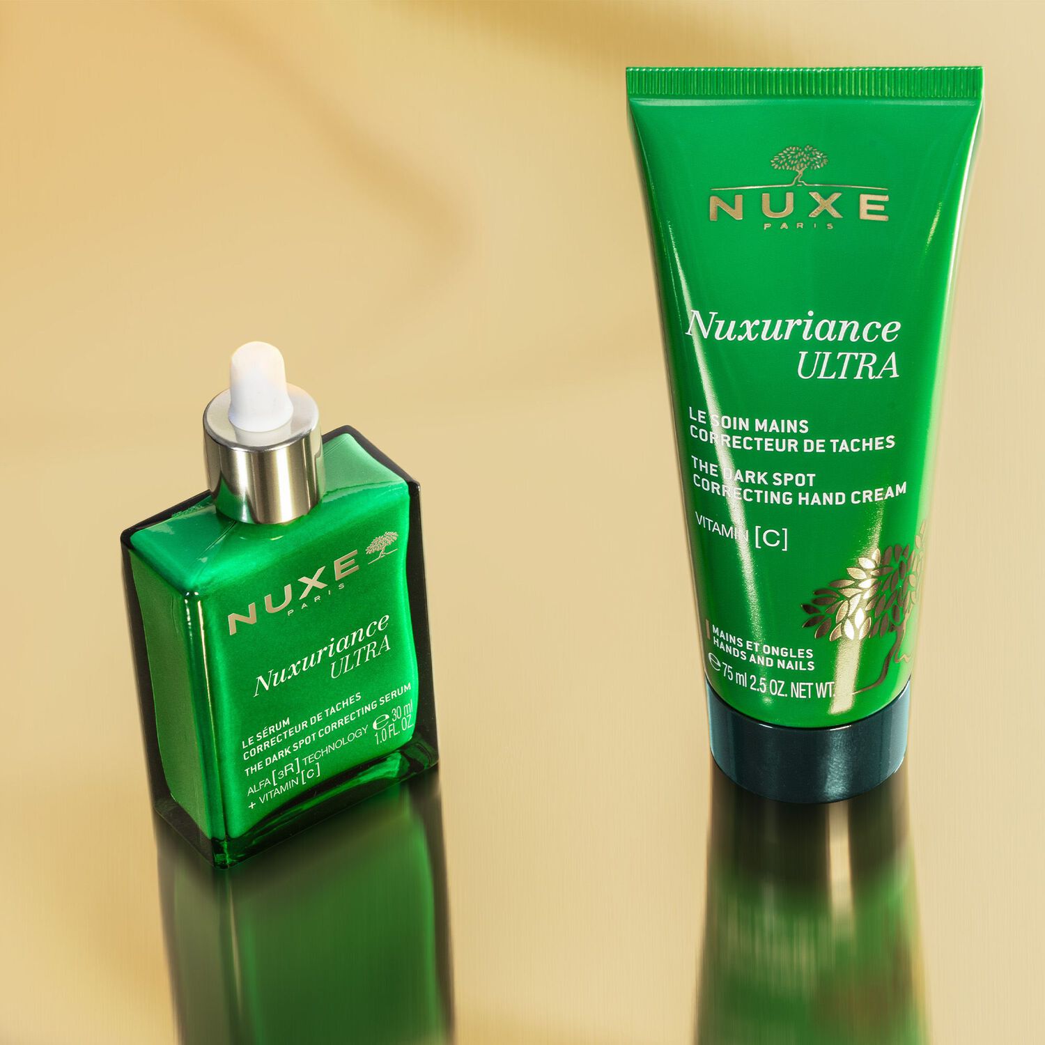 Nuxuriance Ultra - Duo Le Sérum Correcteur de Taches 30 ml + Soin pour les Mains 75 ml