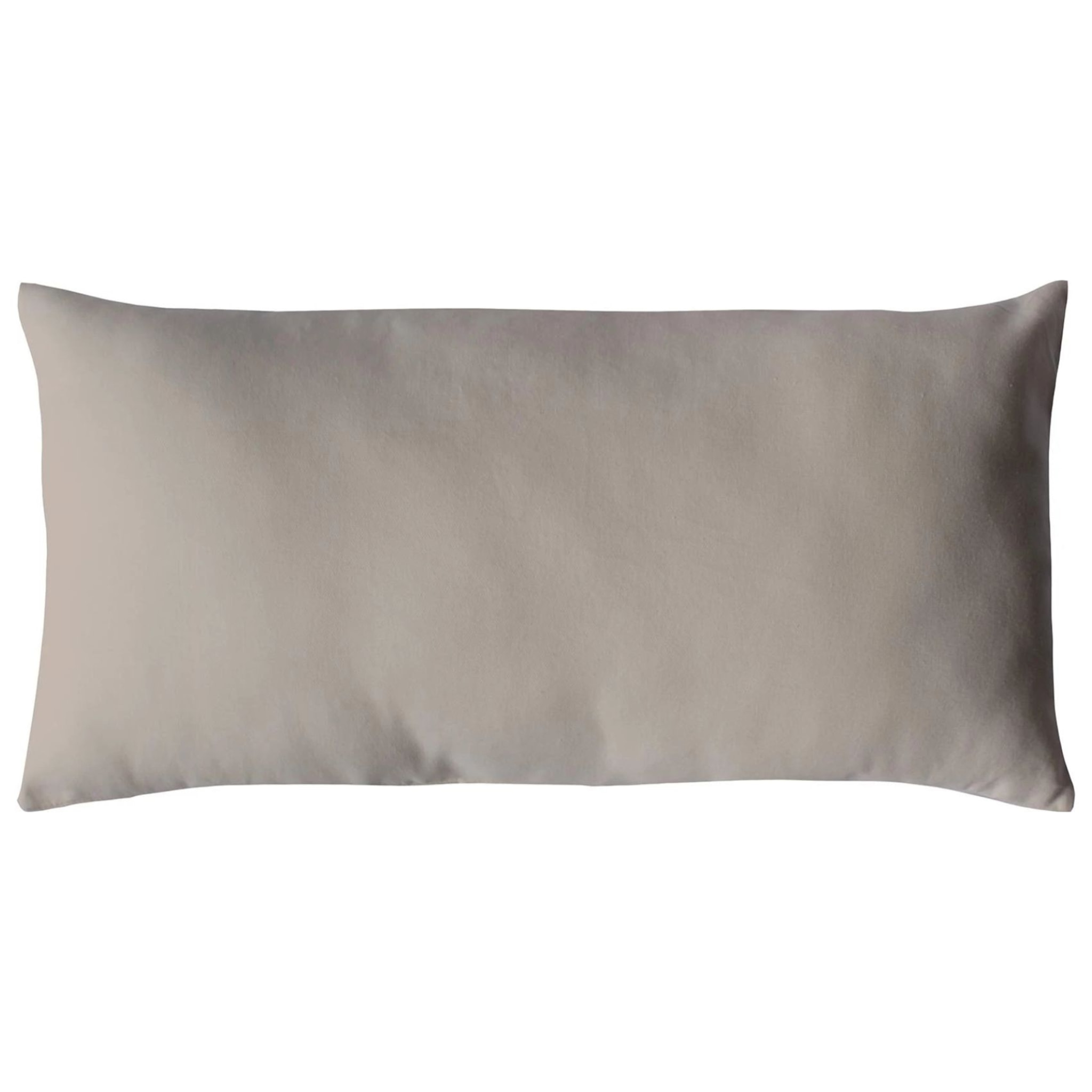 Coussin non déhoussable en coton uni - Naturel