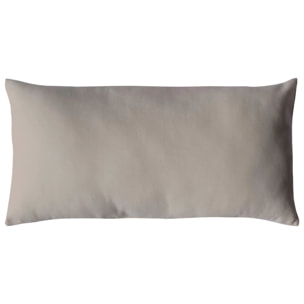 Coussin non déhoussable en coton uni - Naturel