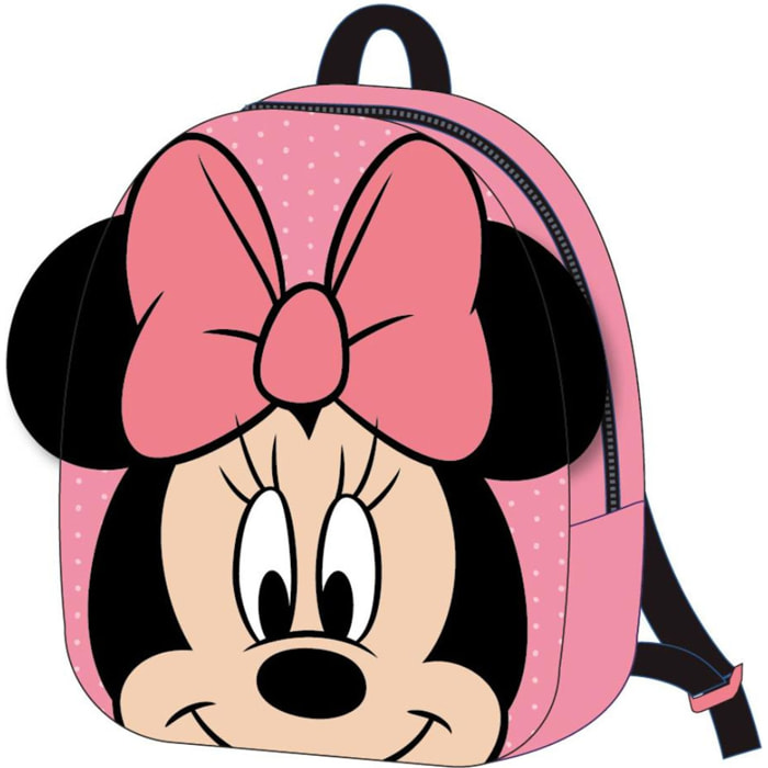 Mochila Guarderia Personaje Peluche Minnie