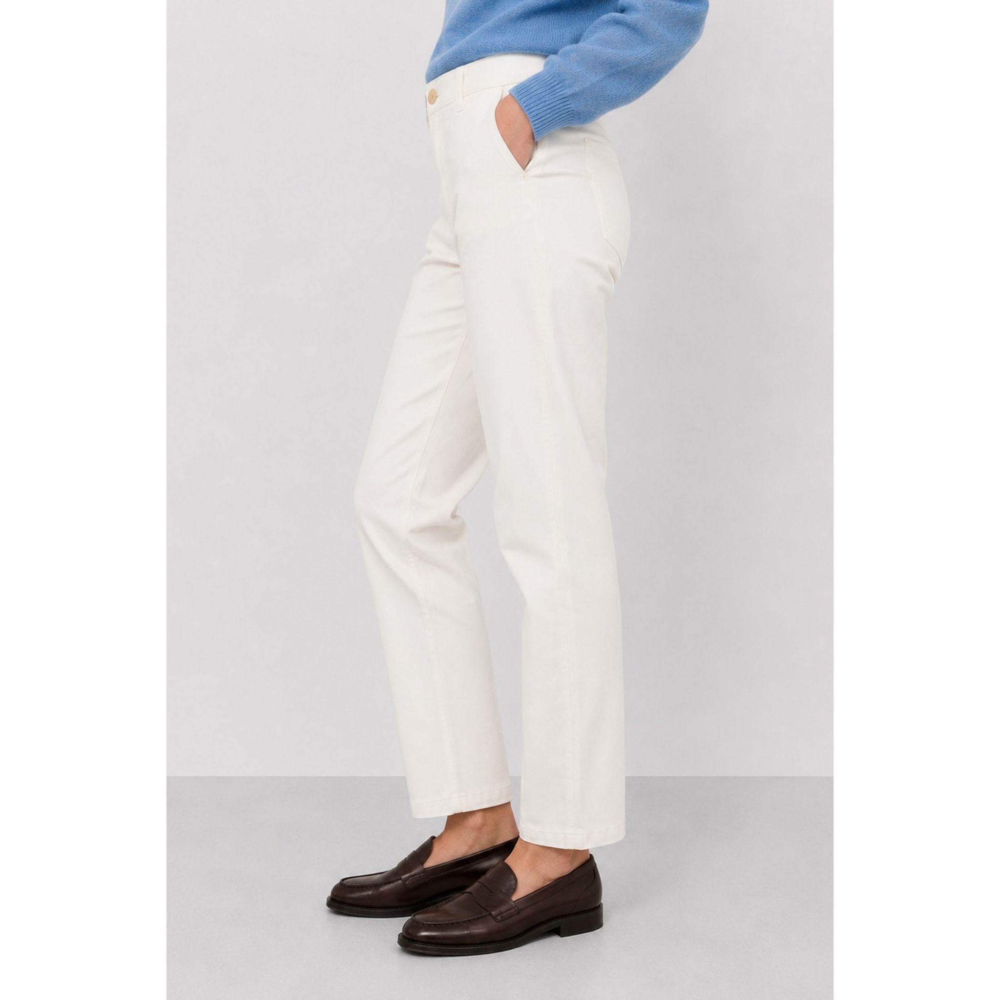 Kocca - Jeans da donna a gamba dritta in cotone elasticizzato Donna