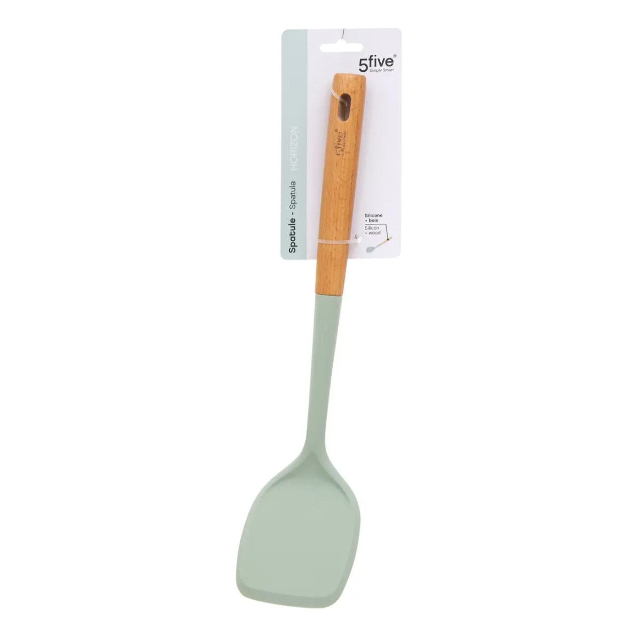 Spatule Horizon L7,8cm vert en silicone