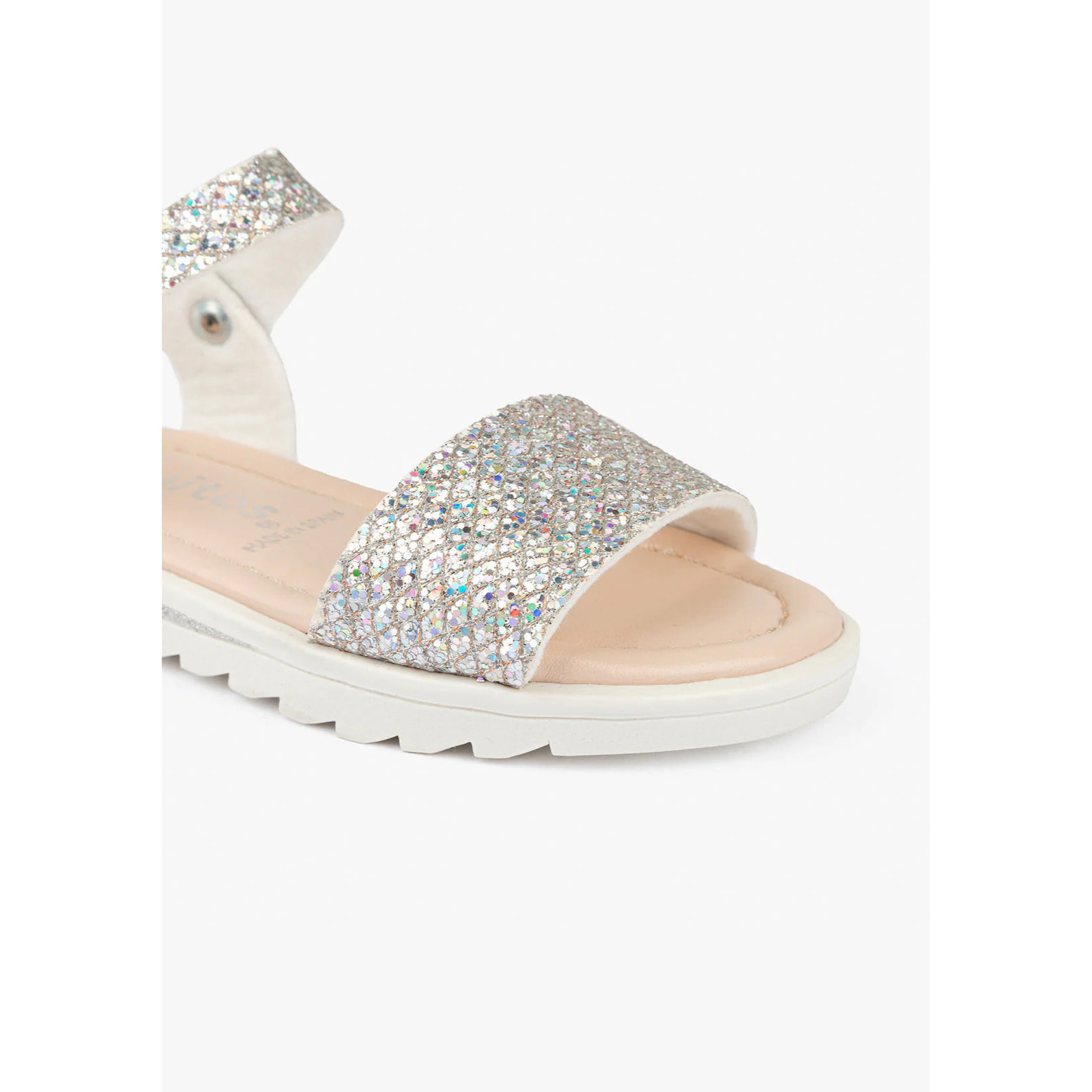 Sandali da bambina con glitter