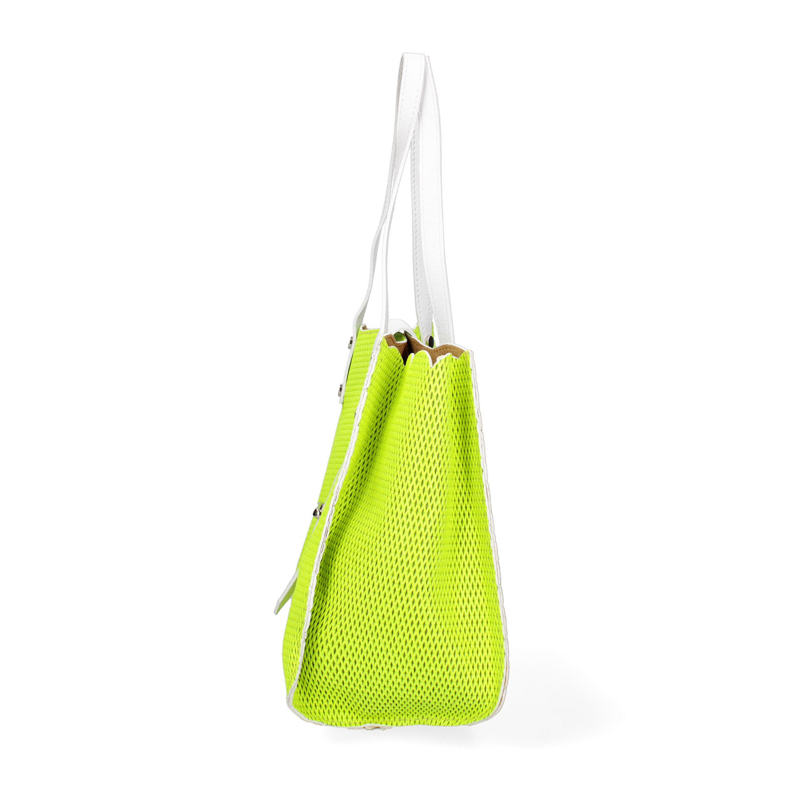 Borsa a spalla da donna - Modello Palermo - Vera pelle - 32.0 x 26.0 x 13.0 cm