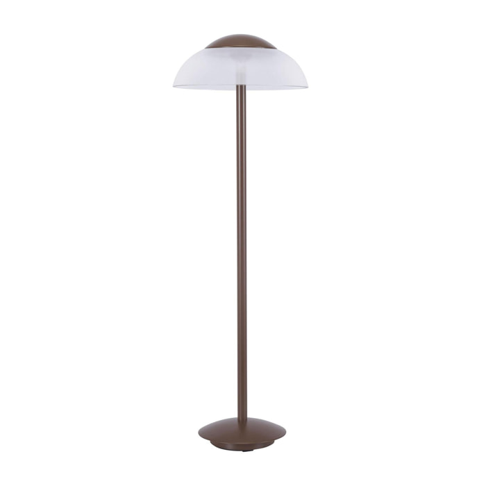 Forlight Eclipta II baliza exterior en color marrón con led blanco cáildo 3000K