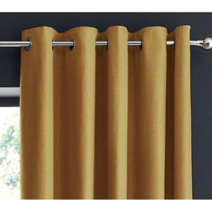 Rideau uni Occultant 100%polyester
