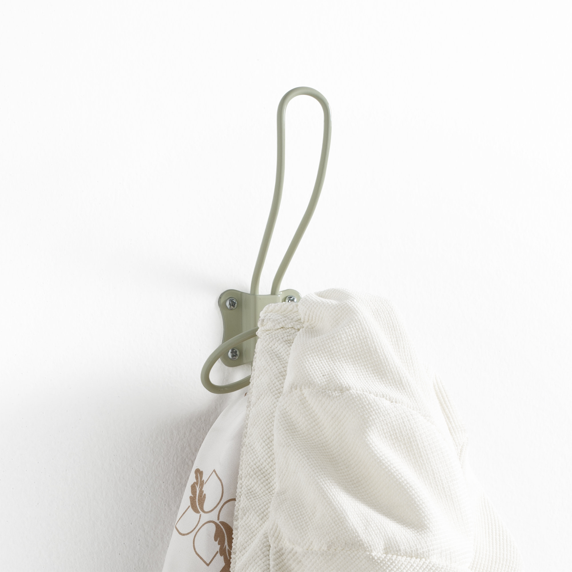 Porte-manteau Tomasucci SMILLY, en acier, beige
