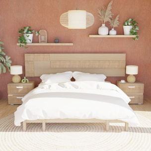 Mesita de noche Ataneq Tofe - Textil