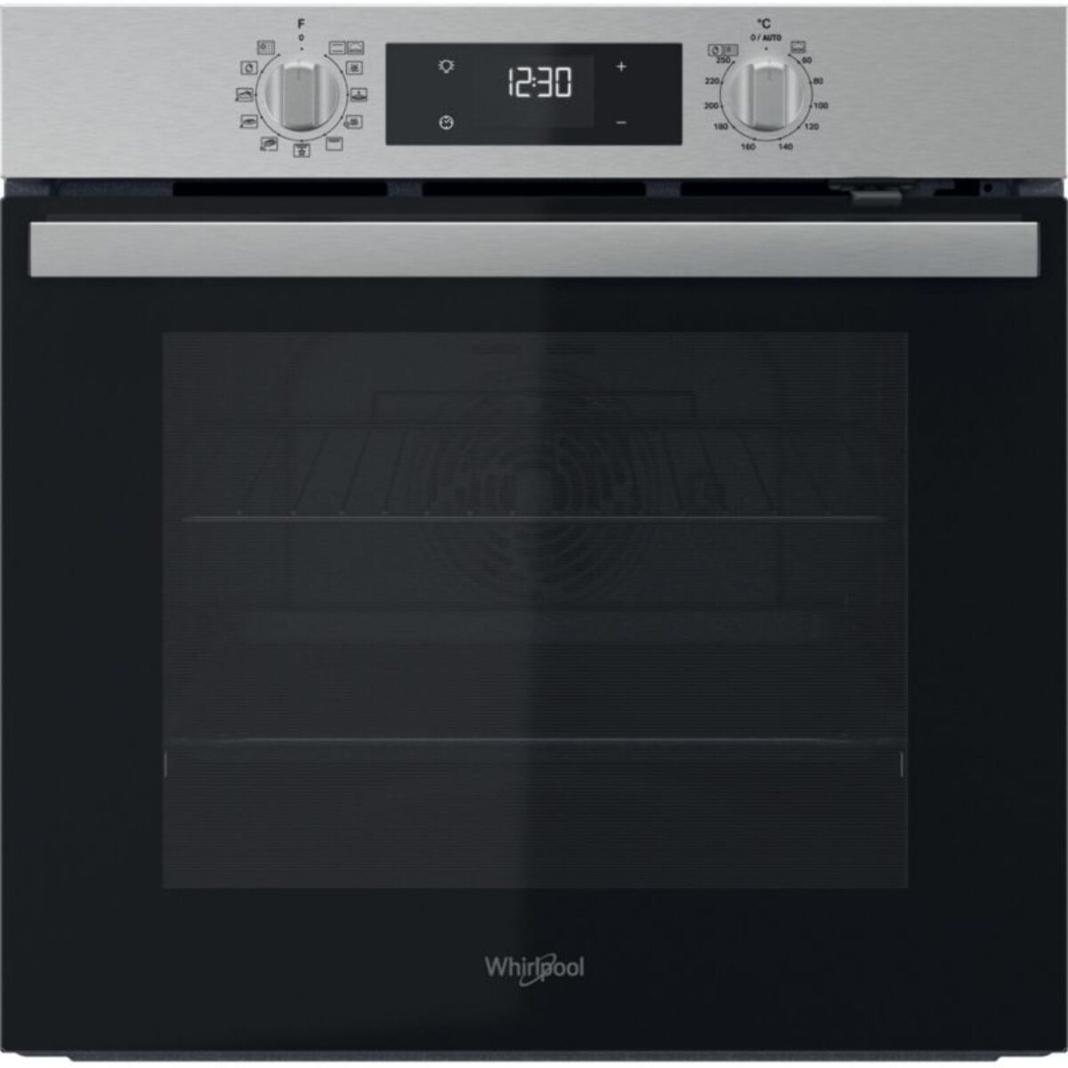 Four encastrable WHIRLPOOL OMR58RR1X - Pyrolyse - Chaleur pulsée - Rails télescopiques - Ajout Vapeur - Inox Anti-traces