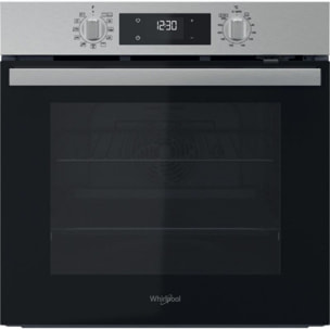 Four encastrable WHIRLPOOL OMR58RR1X - Pyrolyse - Chaleur pulsée - Rails télescopiques - Ajout Vapeur - Inox Anti-traces