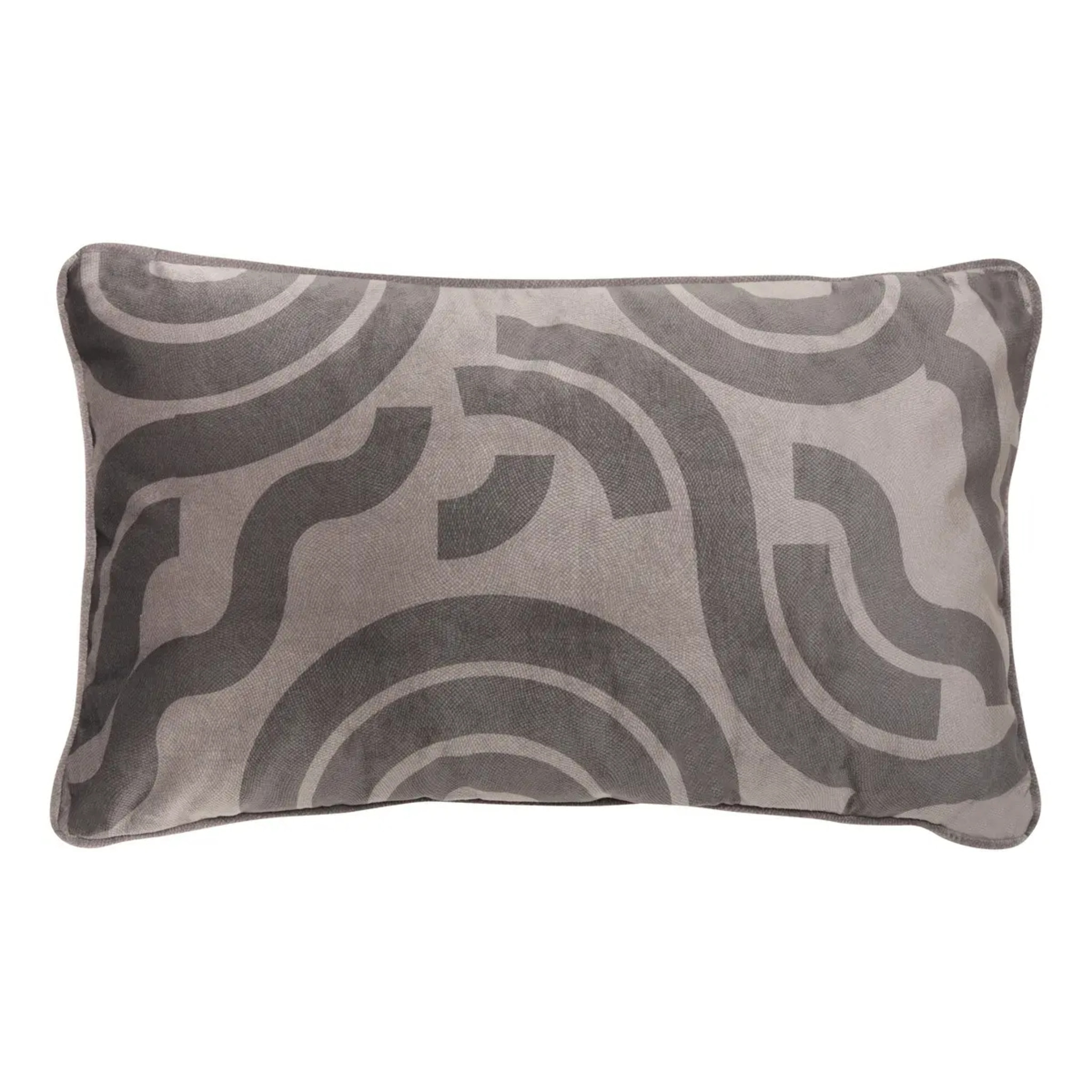 Coussin Lilou rectangulaire 30x50cm gris